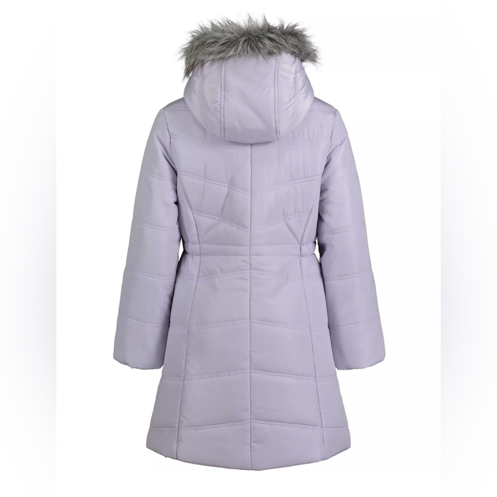 Brand New Calvin Klein Toddler Girls Lavender Puffer Jacket, Size 2T, NWT - Picture 2 of 5